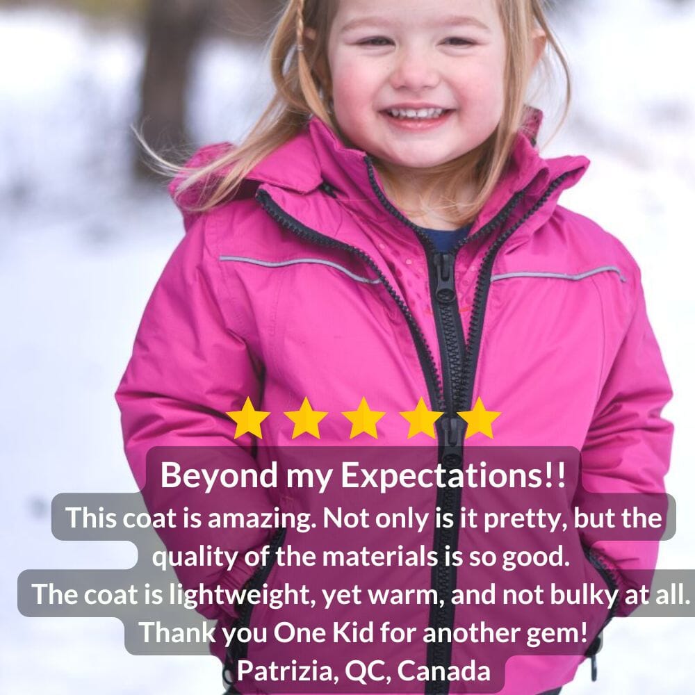 Onekid Car Seat Coat | The Road Coat Arctic - Fuchsia- Strolleria
