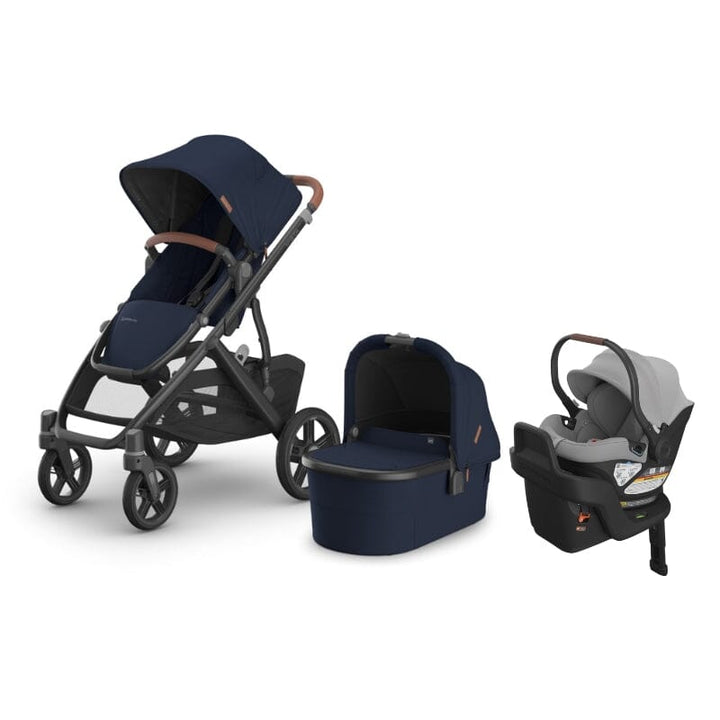 サールナミエス(Saarnamies)：UPPAbaby VISTA UPPAbaby Vista V3 Twin Stroller + Aria Travel System