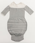 Swaddelini Grey Arms Out™ Long Sleeve Sleep Sack - Bambi Baby