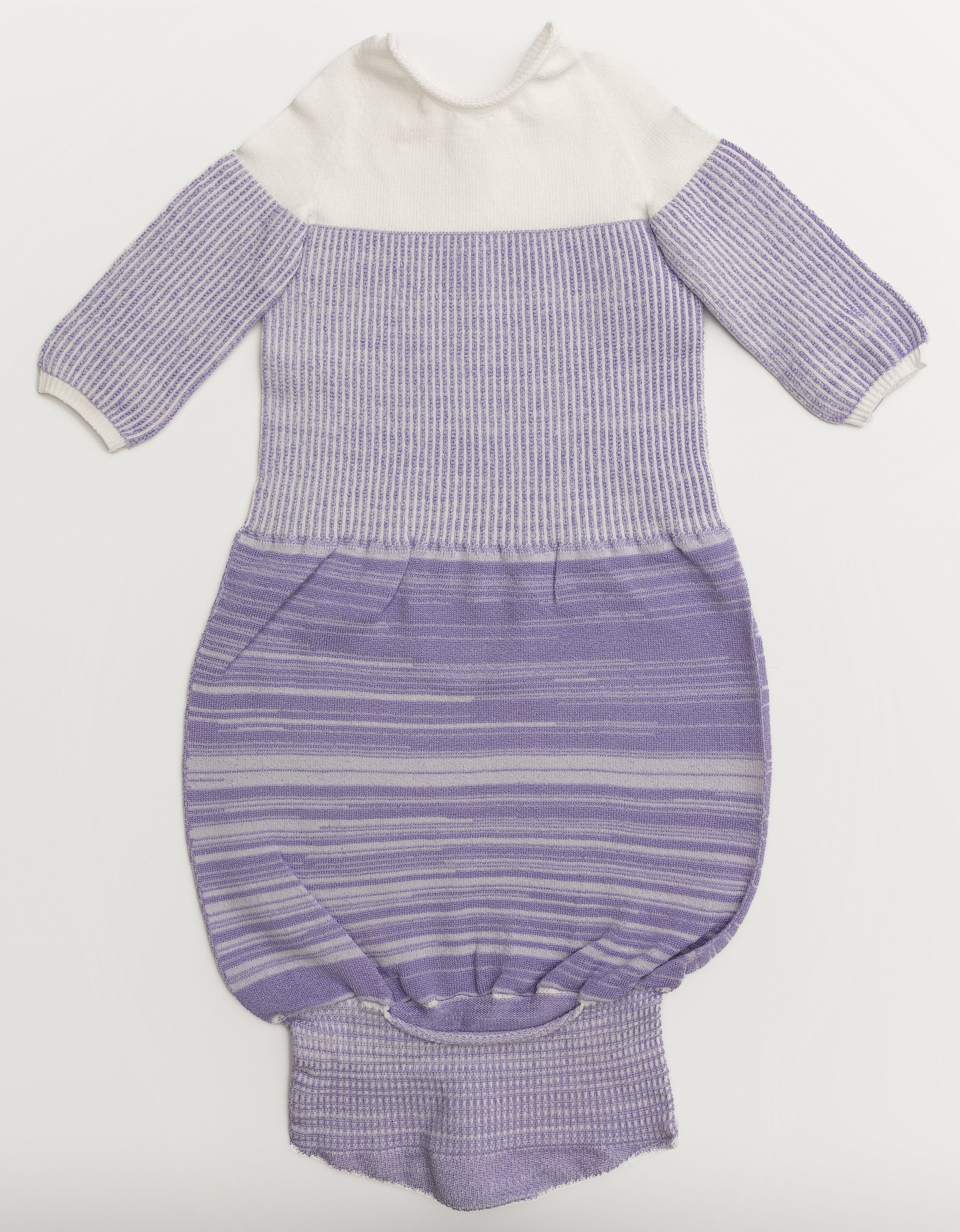 Swaddelini Lavender Arms Out™ Long Sleeve Sleep Sack- Strolleria