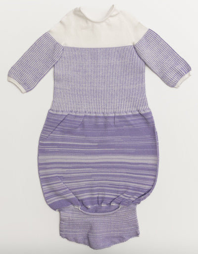 Swaddelini Lavender Arms Out™ Long Sleeve Sleep Sack