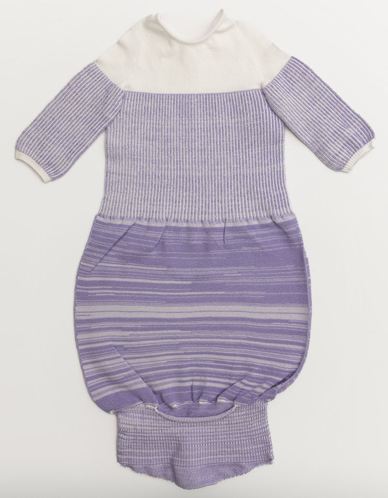 Swaddelini Lavender Arms Out™ Long Sleeve Sleep Sack