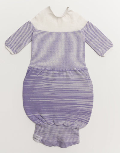 Swaddelini Lavender Arms Out™ Long Sleeve Sleep Sack