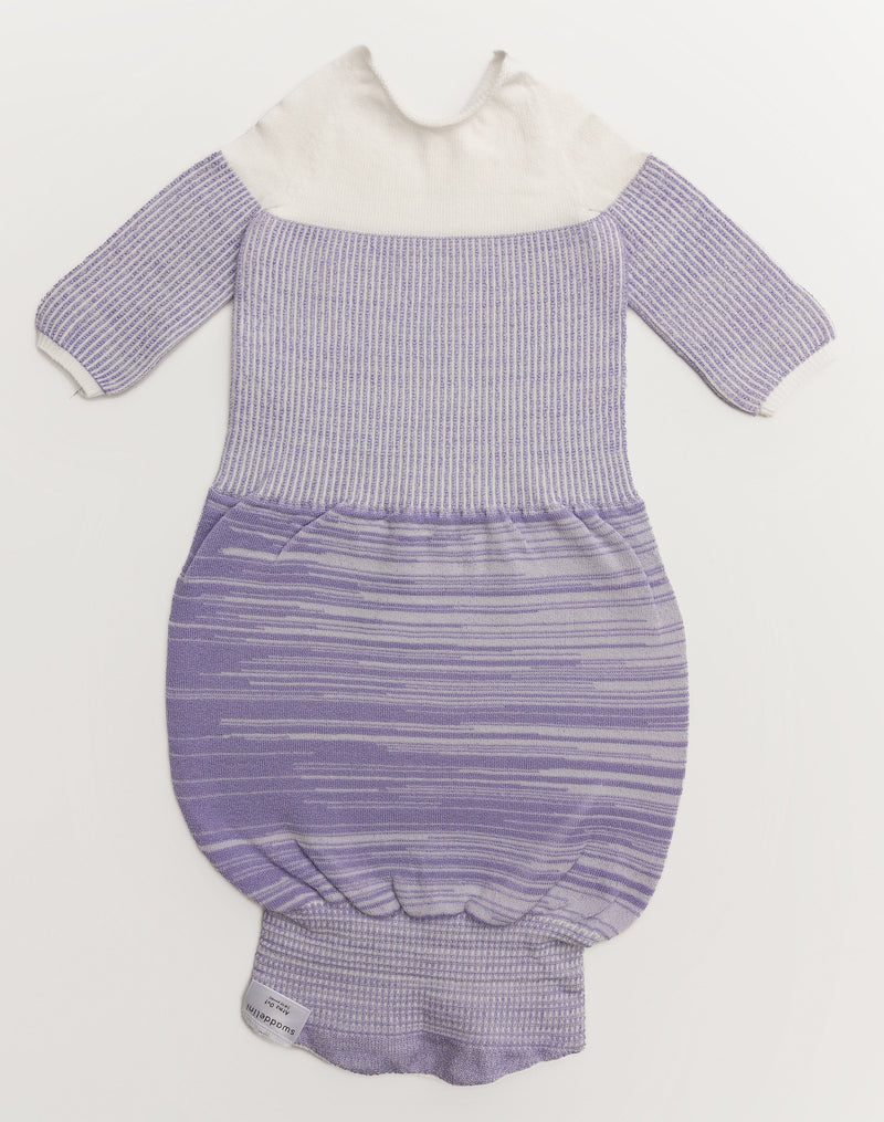 Swaddelini Lavender Arms Out™ Long Sleeve Sleep Sack