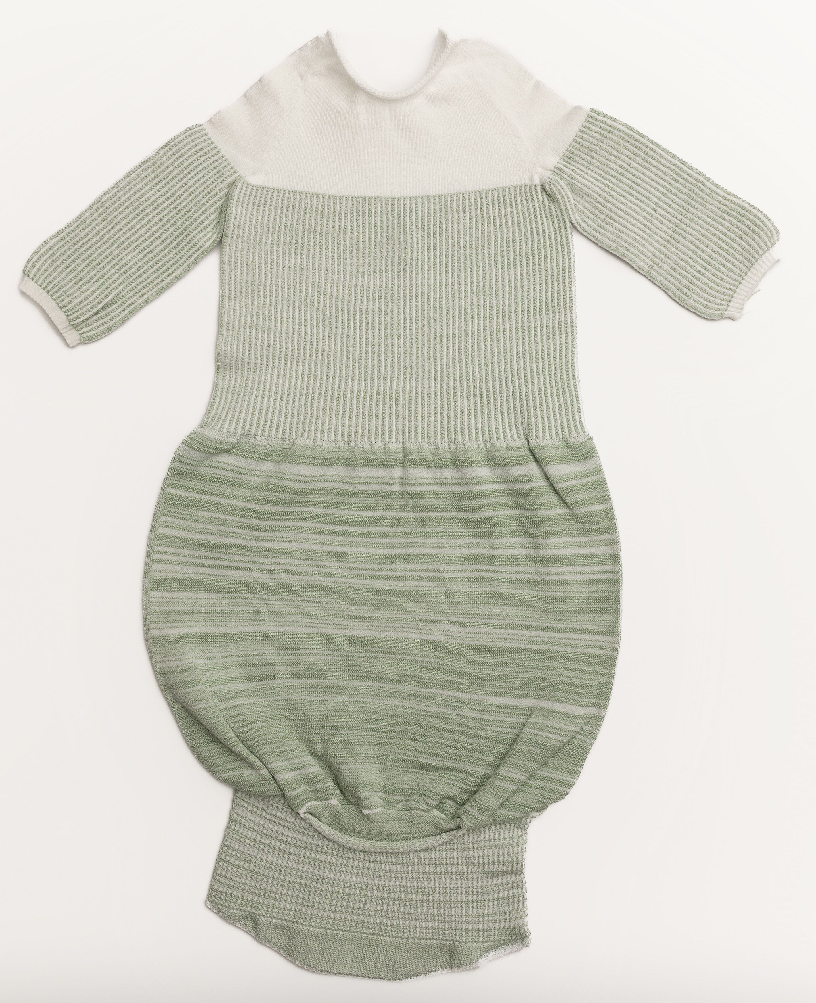 Swaddelini Bamboo Blend Mint Arms Out™ Long Sleeve Sleep Sack- Strolleria