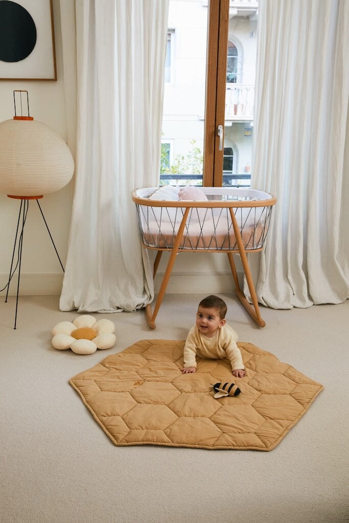 Lorena Canals Planet Bee - Honeycomb Playmat- Strolleria