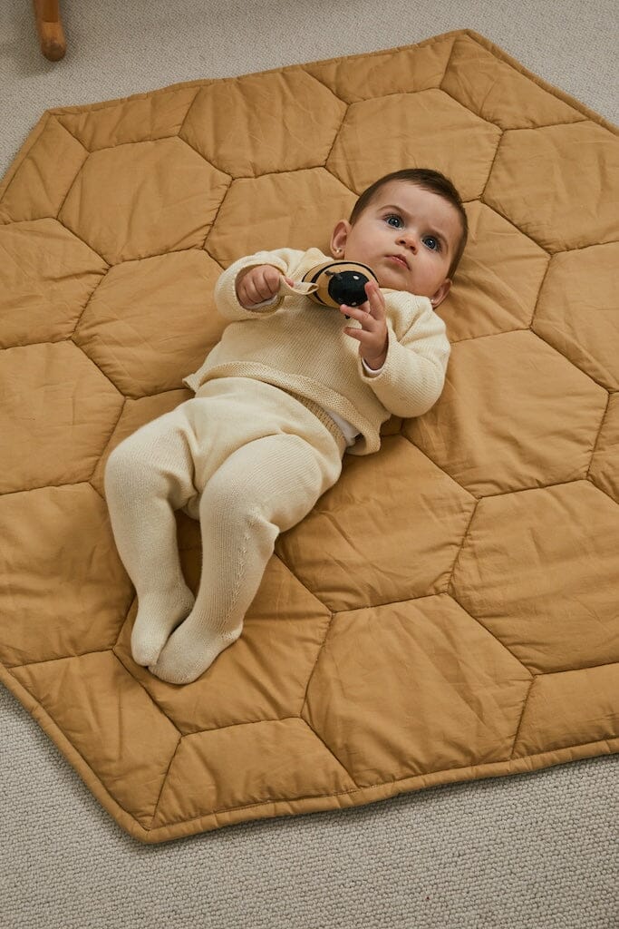 Lorena Canals Planet Bee - Honeycomb Playmat- Strolleria