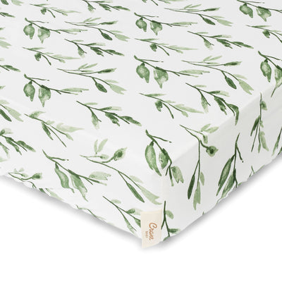 Crane Baby Crib Sheets - Leaf