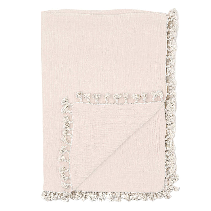 Crane Baby Six Layer Muslin Blanket - Desert