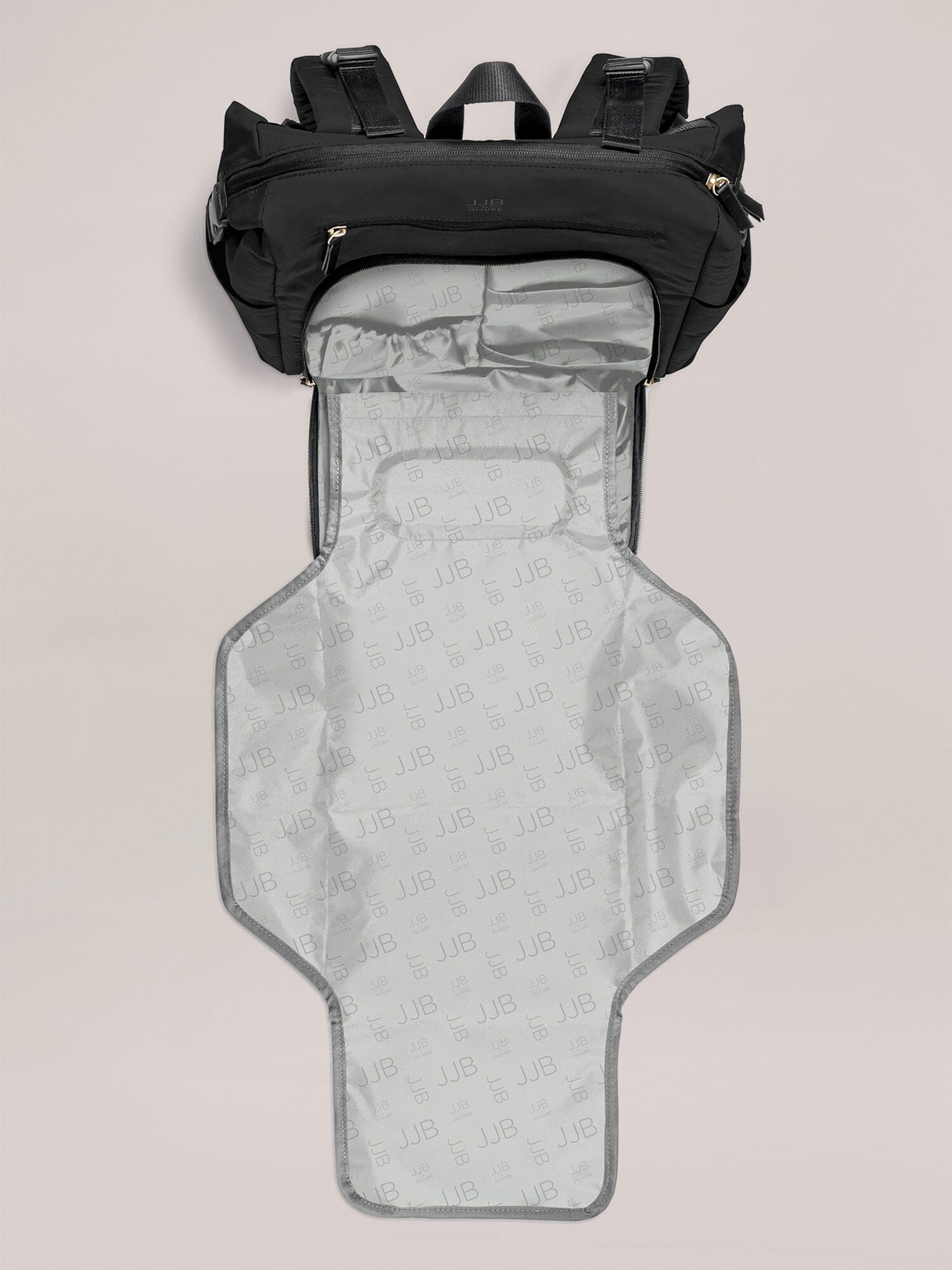 JuJuBe Modern Backpack Diaper Bag - Black- Strolleria