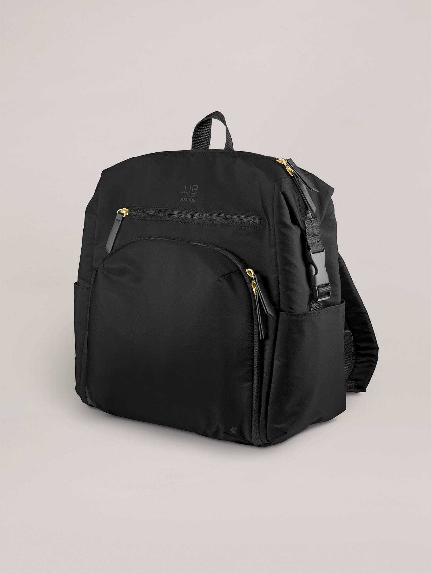 JuJuBe Modern Backpack Diaper Bag - Black- Strolleria