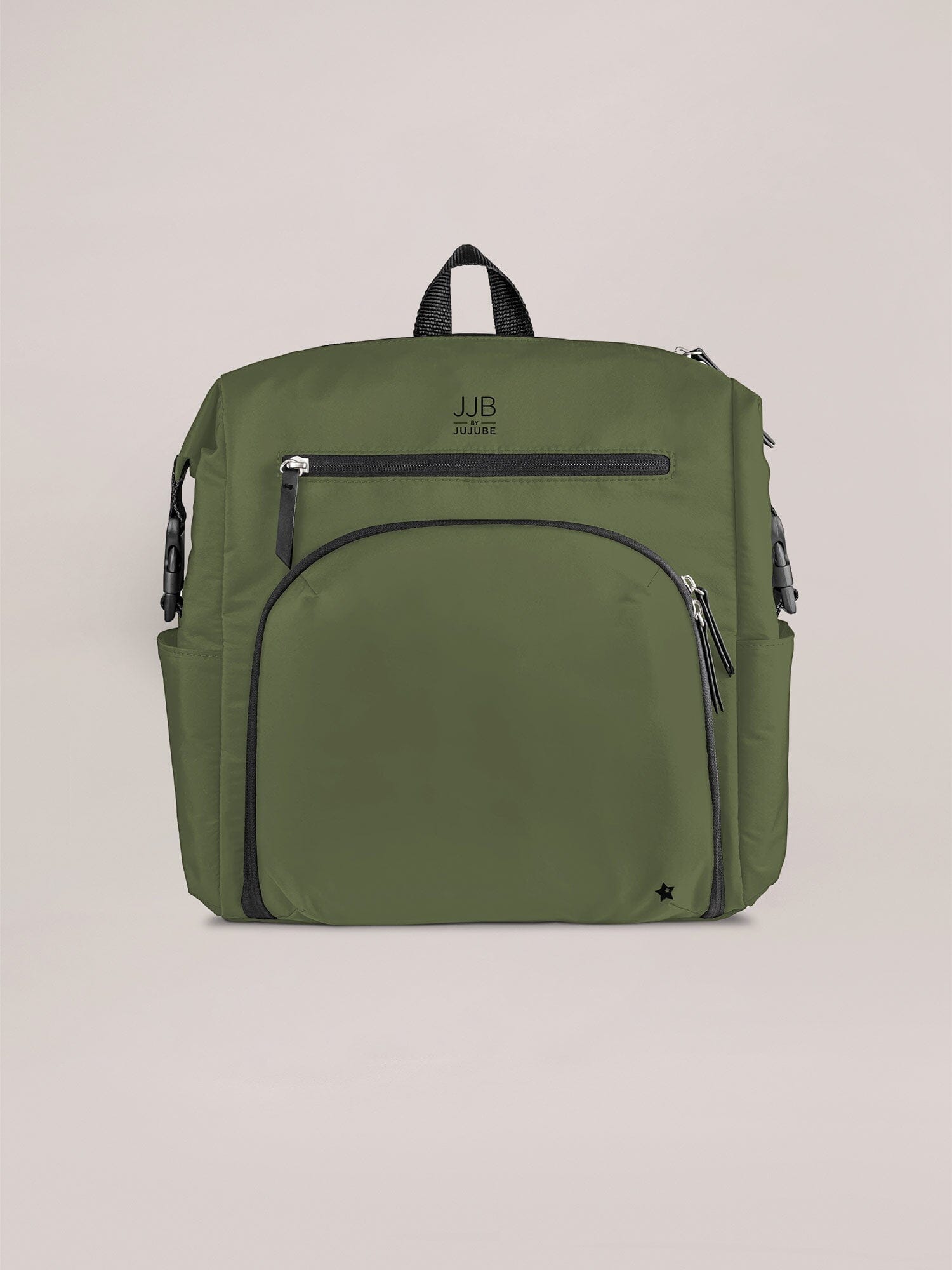 JuJuBe Modern Backpack Diaper Bag - Olive- Strolleria