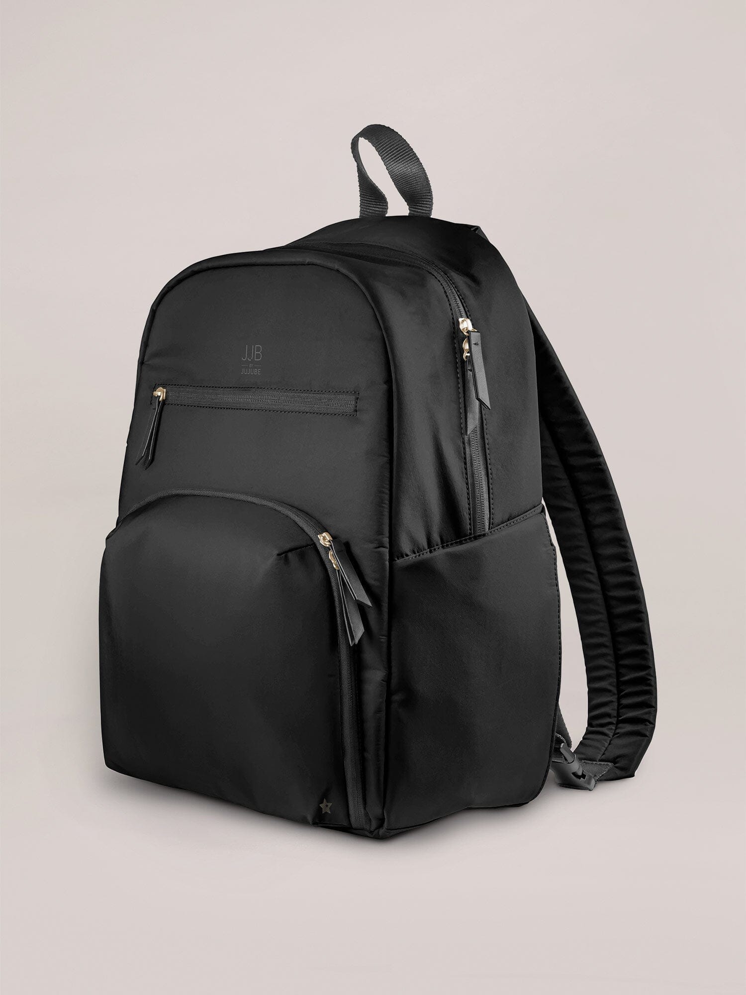 JuJuBe Deluxe Backpack Diaper Bag - Black- Strolleria