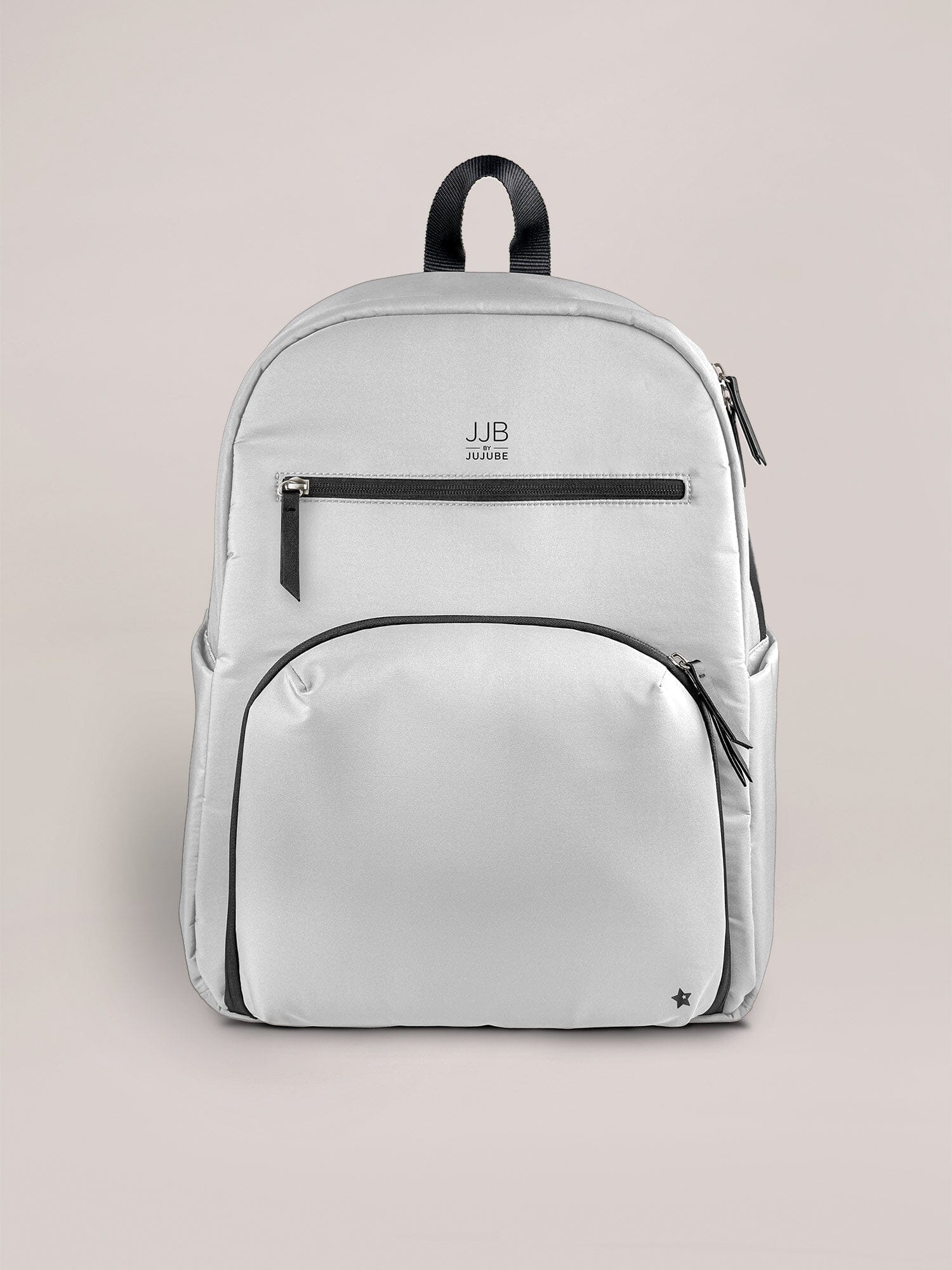JuJuBe Deluxe Backpack Diaper Bag - Grey- Strolleria