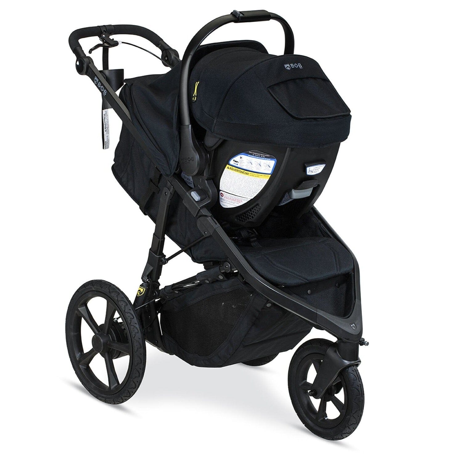 BOB Wayfinder Travel System, Infant Car Seat and Stroller Combo ClickTight in Nightfall- Strolleria