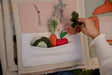 Lorena Canals x Oli&Carol Textile Book - "Cool Kids Eat Healthy" - Bambi Baby