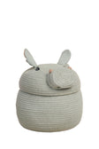 Lorena Canals Basket - Henry the Hippo - Bambi Baby