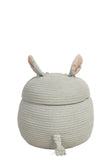 Lorena Canals Basket - Henry the Hippo - Bambi Baby