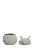Lorena Canals Basket - Henry the Hippo - Bambi Baby