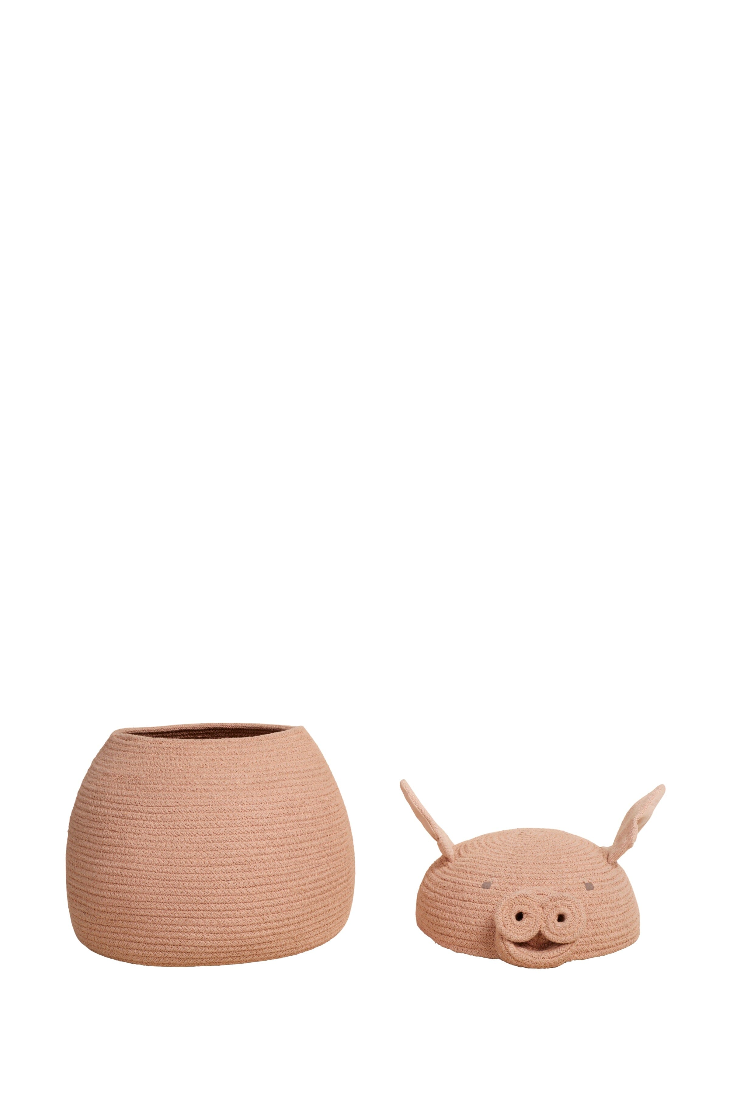 Lorena Canals Basket - Peggy the Pig- Strolleria