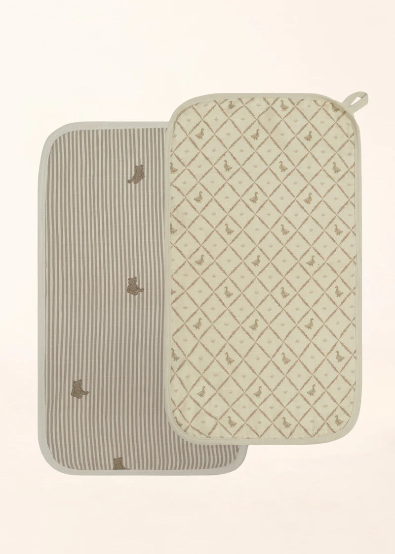 Oilo 2-Pack Burp Cloth- Strolleria