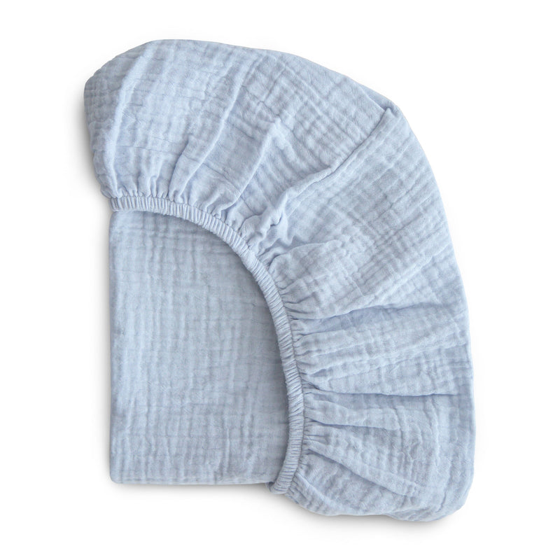 Mushie Extra Soft Bassinet Muslin Crib Sheet