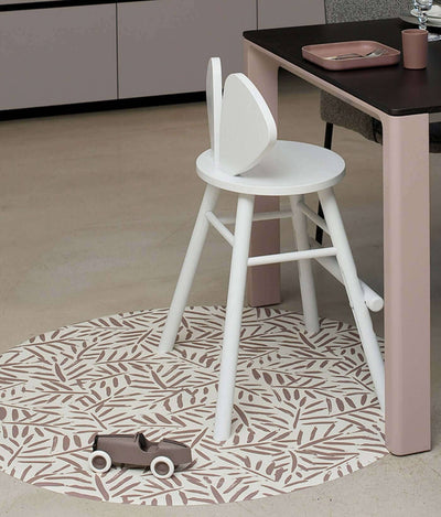 Toddlekind USA Splat Mat | Ocean Leaves - Tan