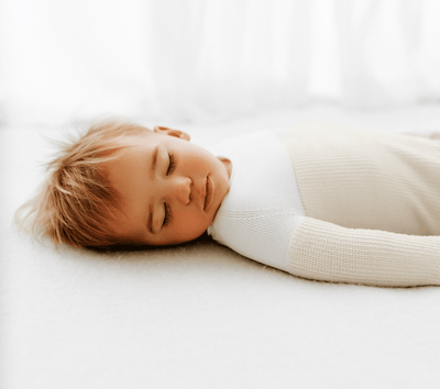 Swaddelini Bamboo Blend Beige Arms Out™ Long Sleeve Sleep Sack