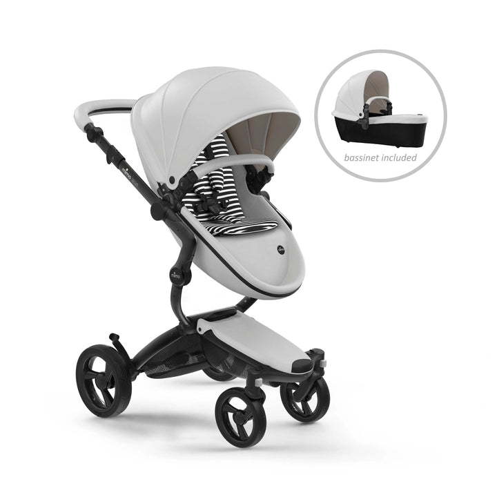 Mima Xari 4G Complete Stroller with Car Seat Adapters Baby Carriage