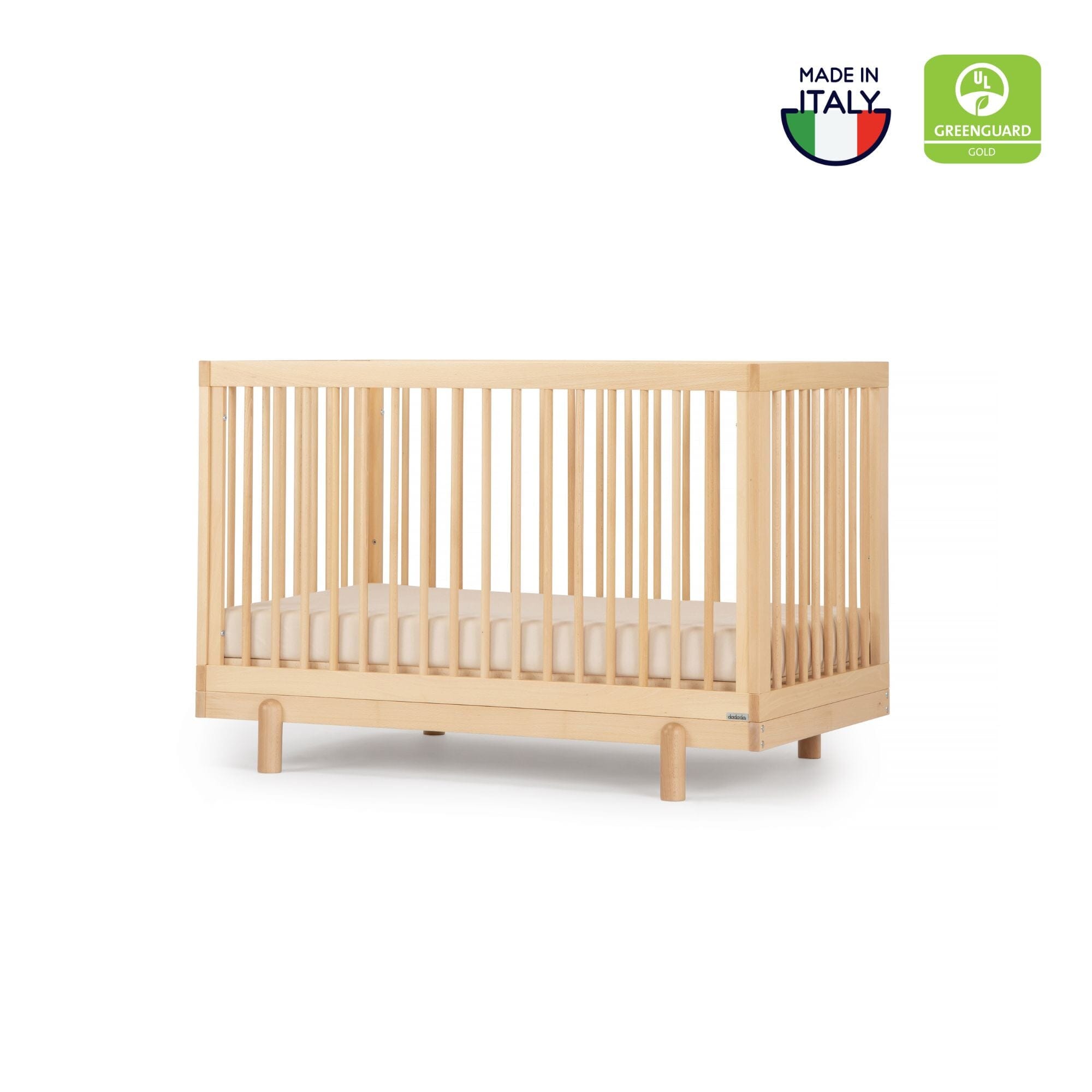 dadada Bliss 4-in-1 Convertible Crib- Strolleria