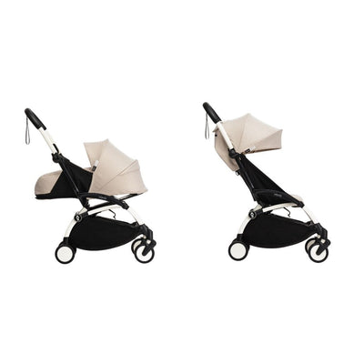 Stokke YOYO³ Complete Bundle: Stroller Frame, 0+ Newborn Pack and 6+ Color Pack