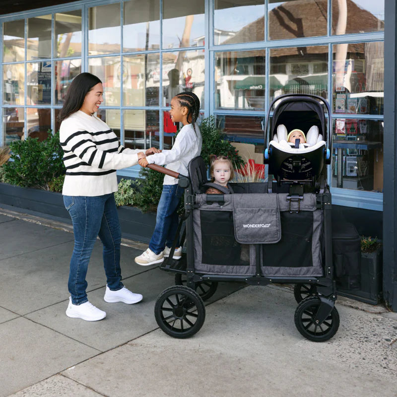 WonderFold Buddy Board W6 - Black- Strolleria