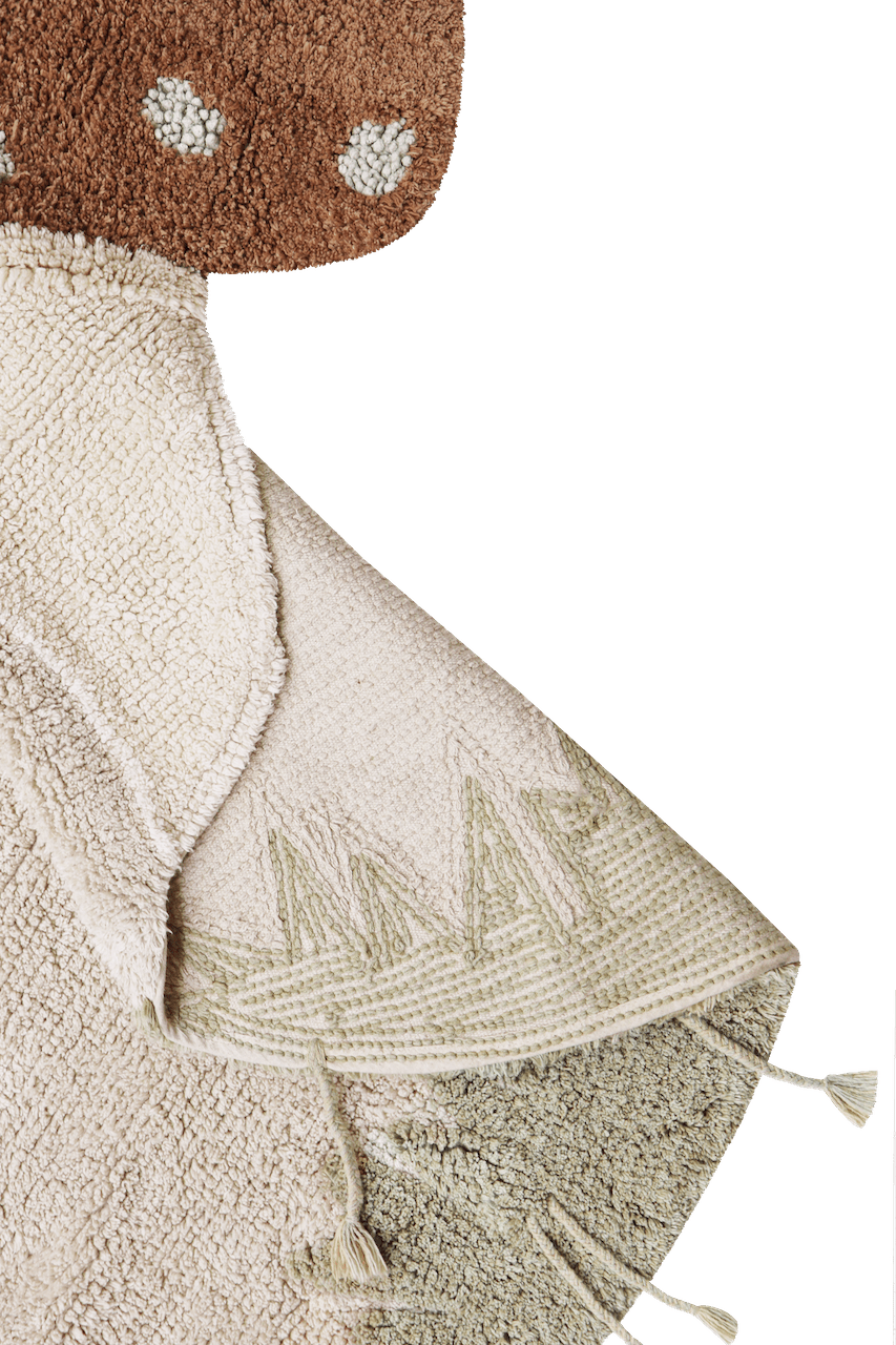 Lorena Canals Washable Rug - Boletus- Strolleria