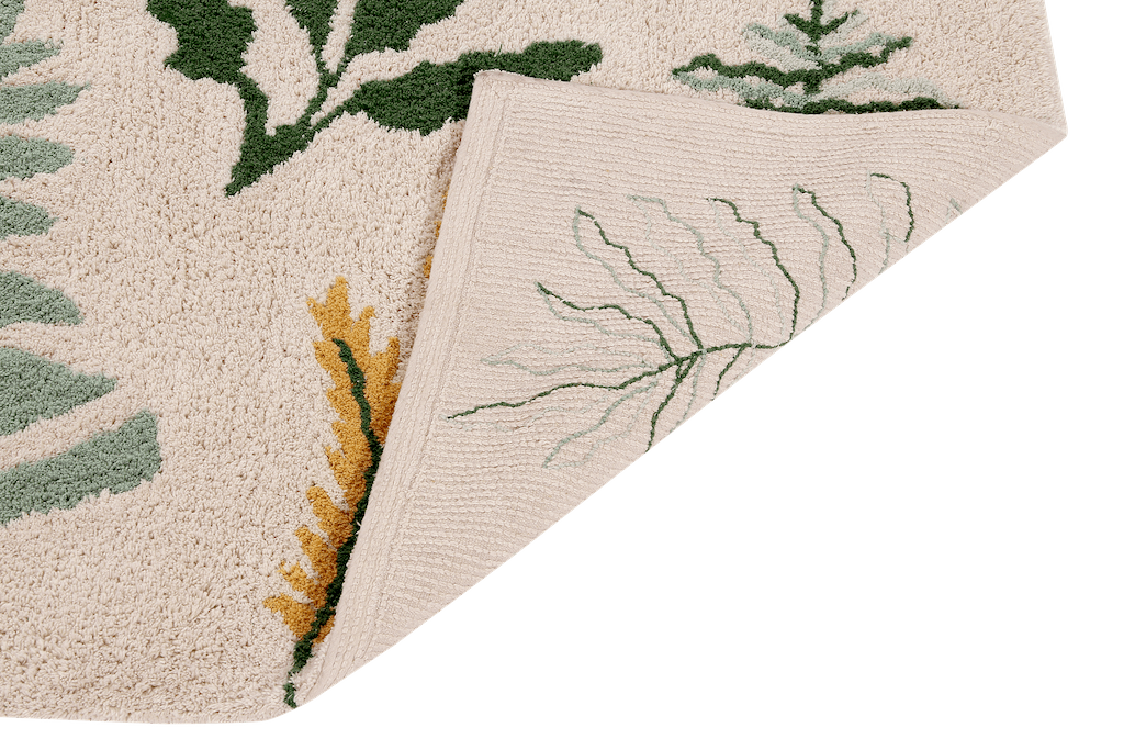 Lorena Canals - Washable Medium Botanic Plants Rug- Strolleria