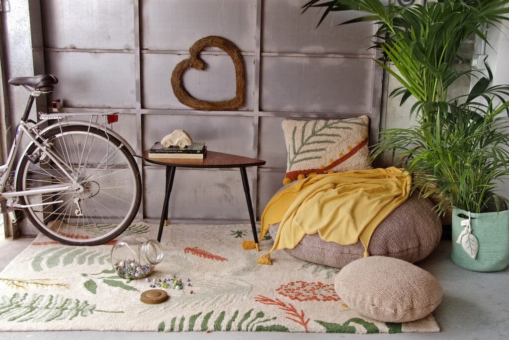 Lorena Canals - Washable Medium Botanic Plants Rug- Strolleria