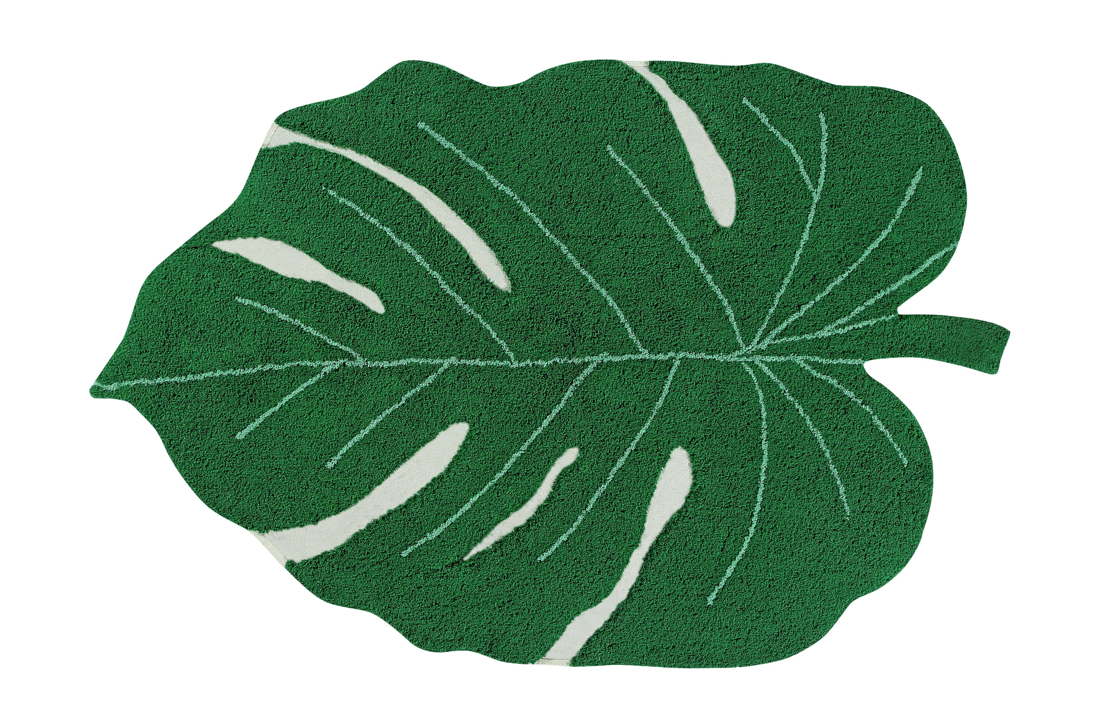 Lorena Canals Washable Rug - Monstera- Strolleria