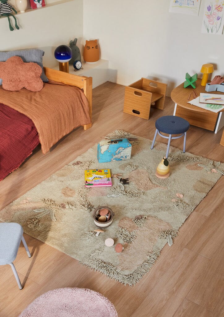 Lorena Canals Washable Play Rug - Mushroom Forest- Strolleria