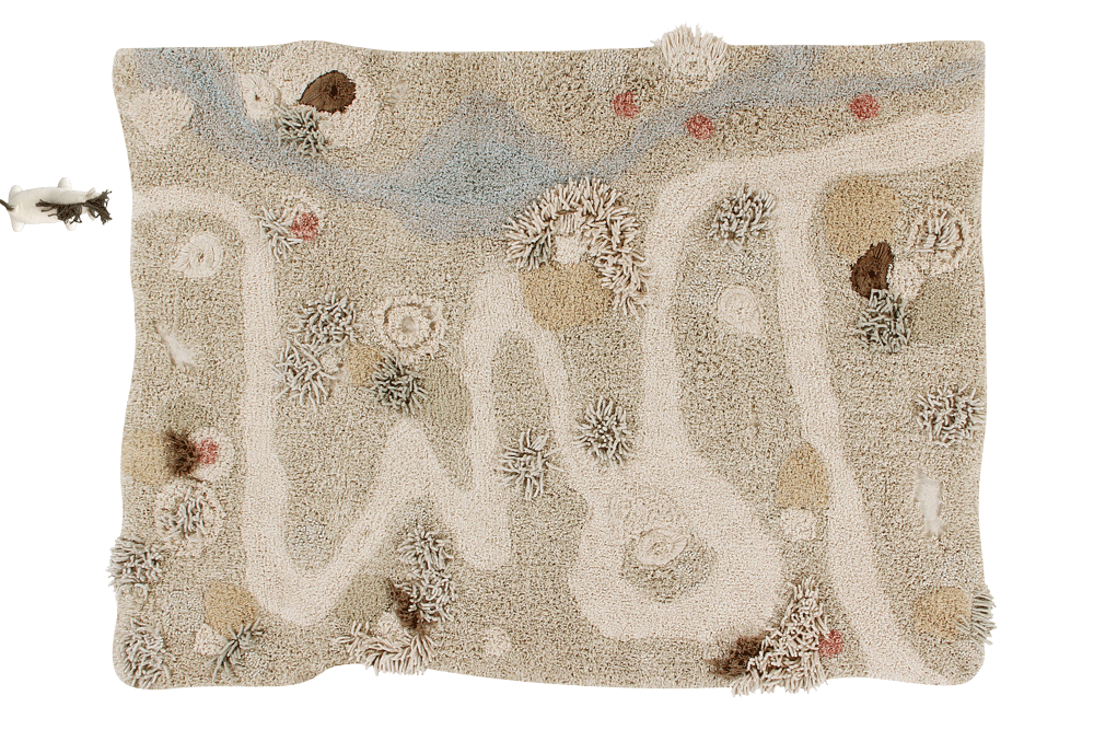 Lorena Canals Washable Play Rug - Path of Nature- Strolleria