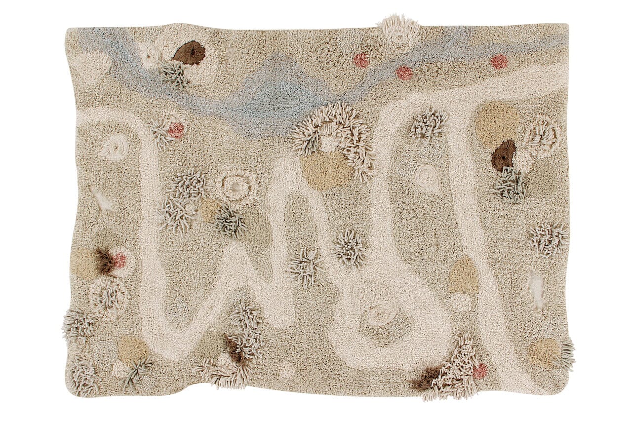 Lorena Canals Washable Play Rug - Path of Nature- Strolleria