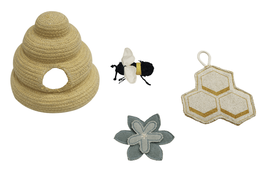 Lorena Canals Planet Bee - Pollination Play Rug- Strolleria