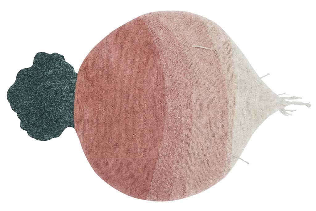 Lorena Canals Washable Rug - Ramona the Radish- Strolleria