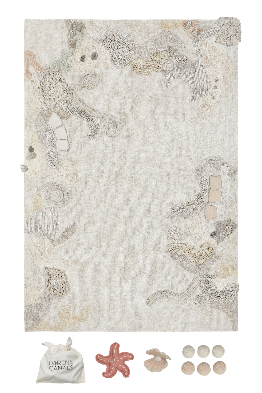 Lorena Canals Washable Play Rug - Seabed- Strolleria