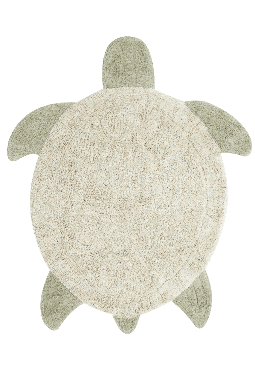 Lorena Canals Washable Play Rug - Sea Turtle- Strolleria