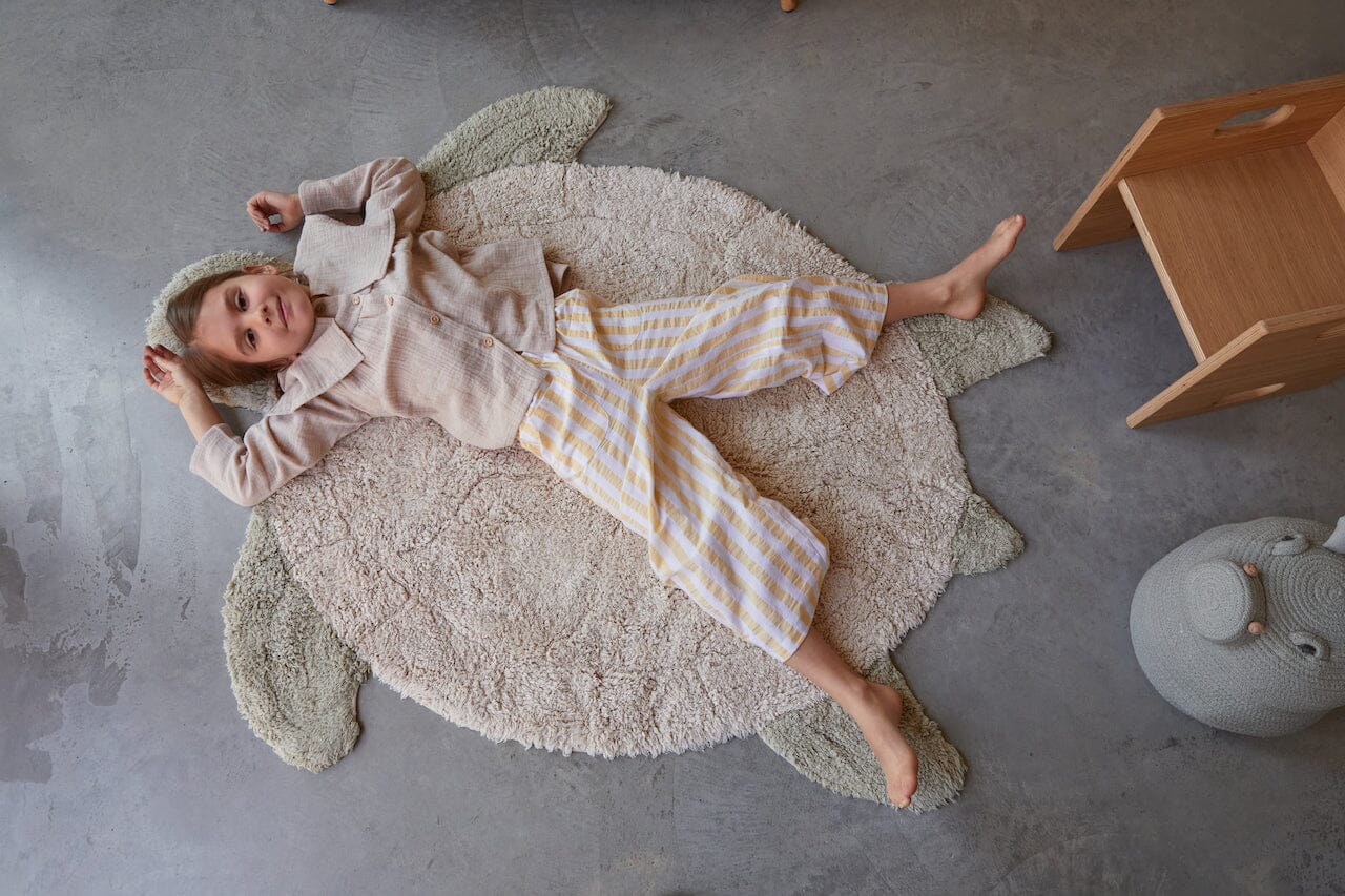 Lorena Canals Washable Play Rug - Sea Turtle- Strolleria