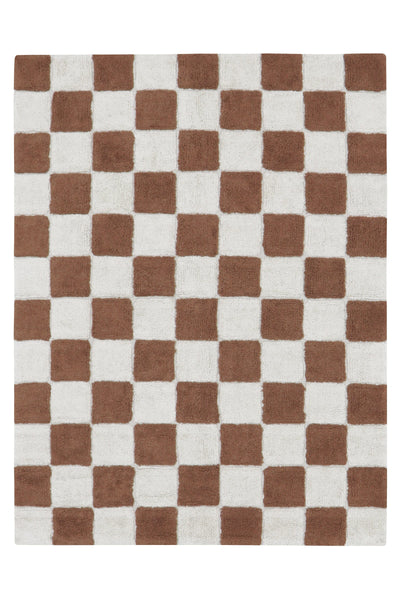 Lorena Canals Washable Rug - Kitchen Tiles Natural Toffee