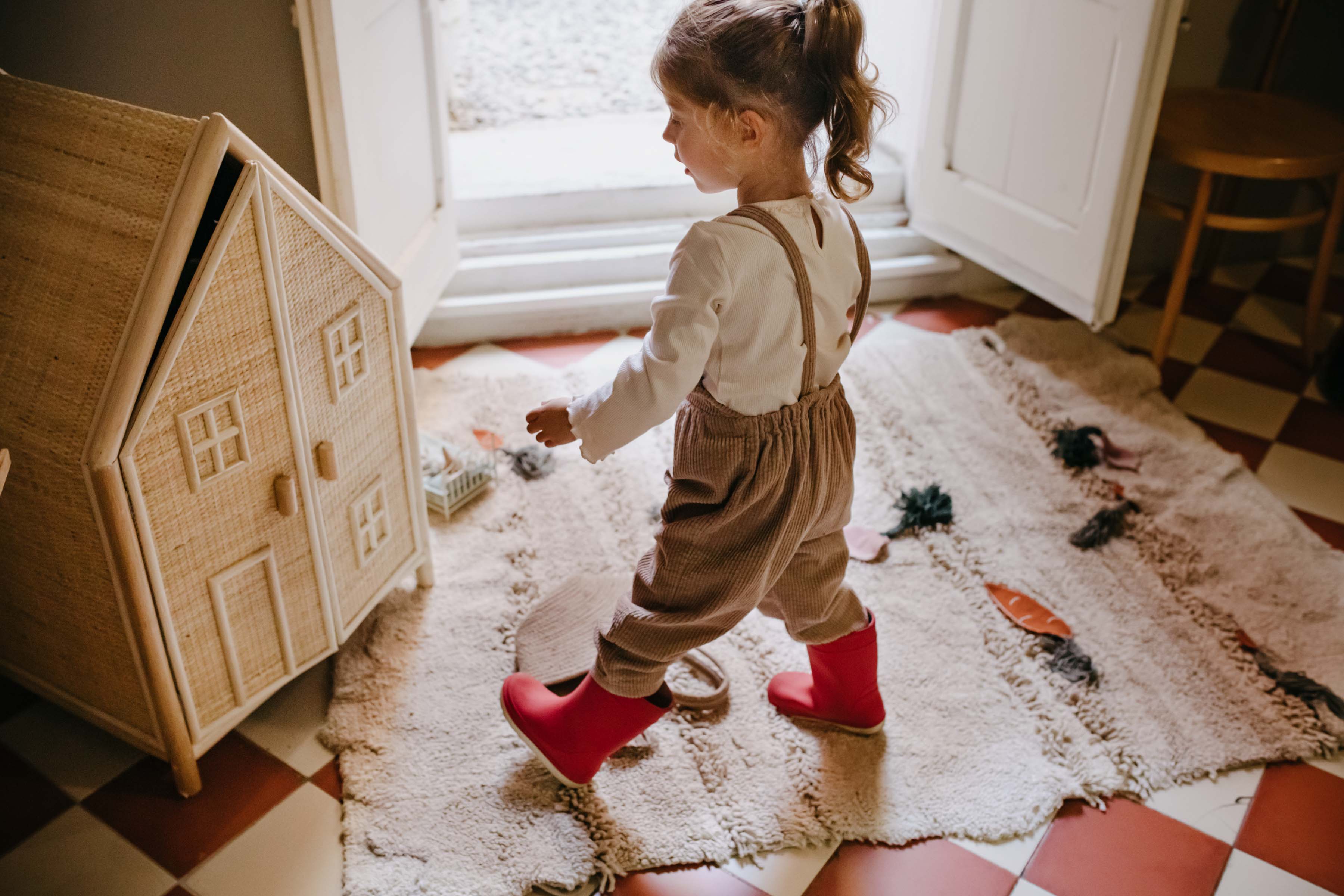 Lorena Canals x Oli&Carol Washable Play Rug - Veggie Garden- Strolleria
