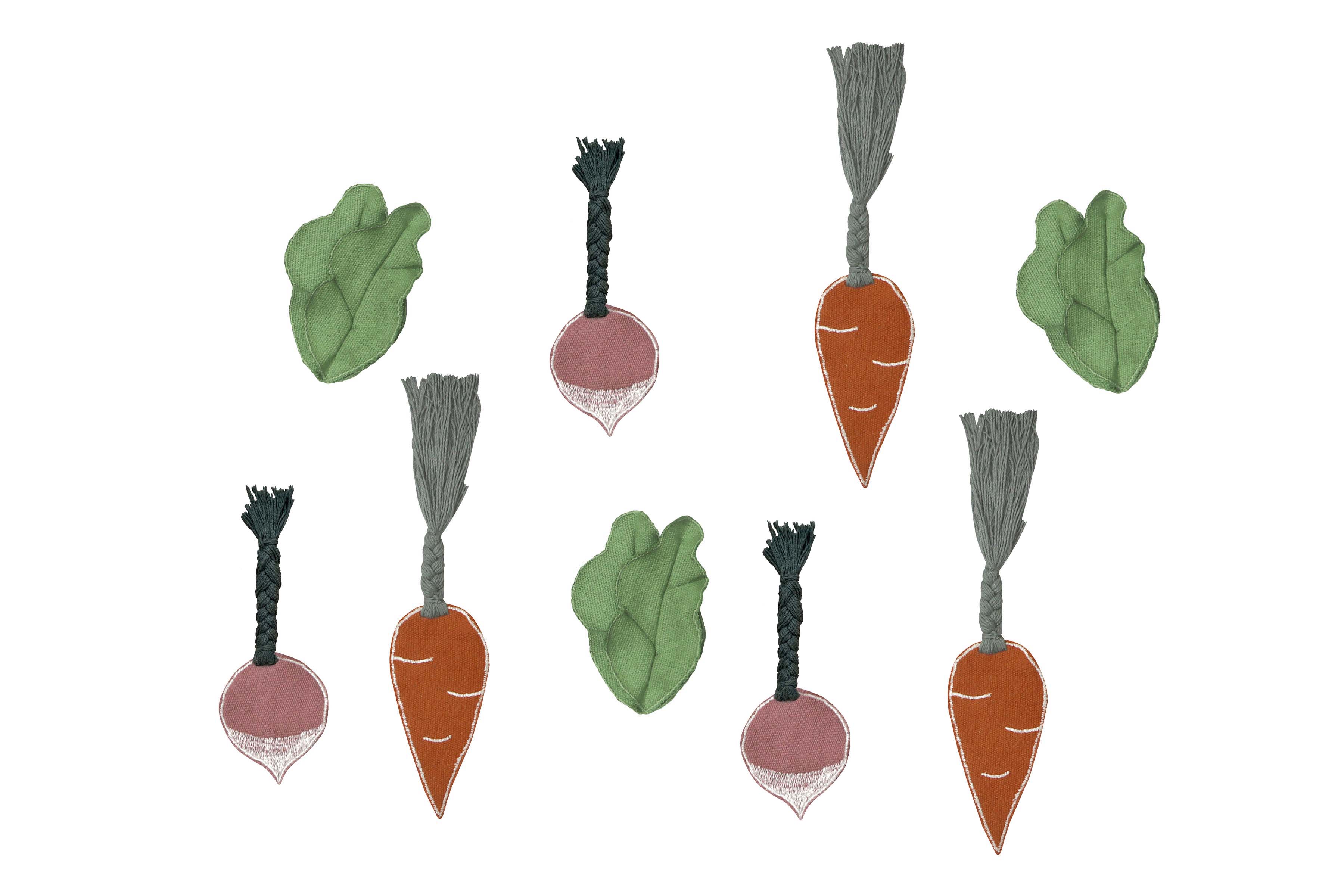 Lorena Canals x Oli&Carol Washable Play Rug - Veggie Garden- Strolleria