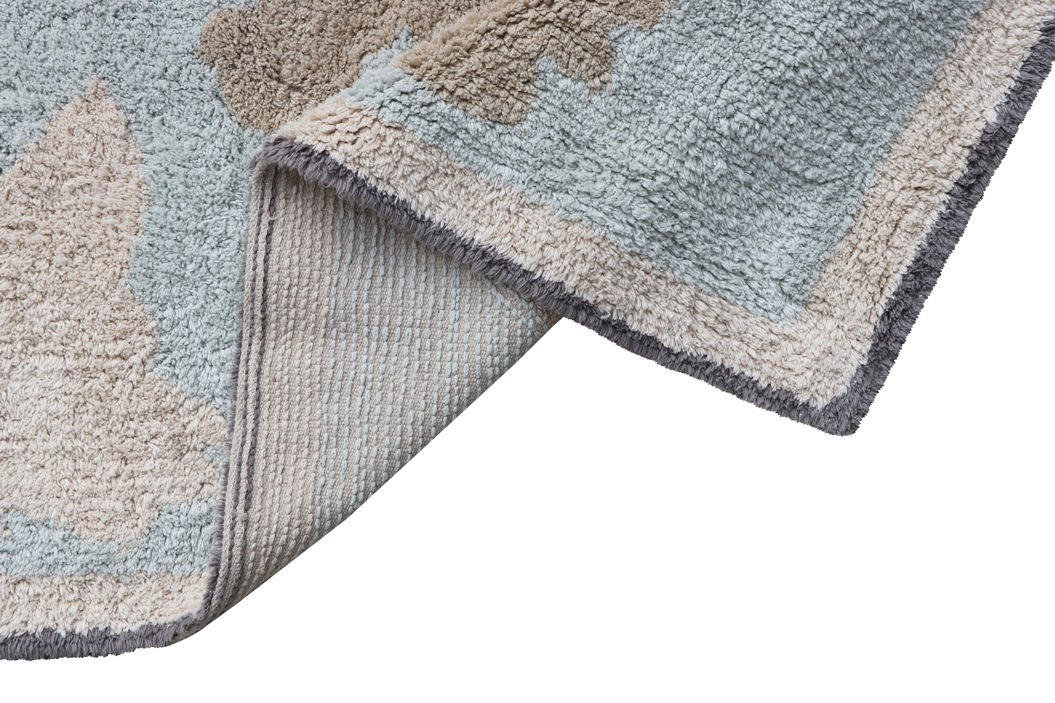 Lorena Canals Washable Rug - Vintage Map- Strolleria