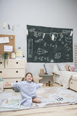 Lorena Canals Washable Rug - Vintage Map - Bambi Baby