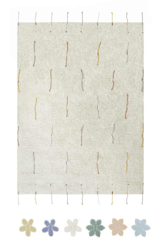 Lorena Canals Planet Bee - Wildflowers Play Rug- Strolleria